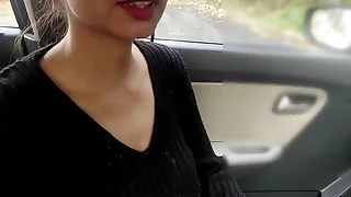 Desisaarabhabhi - Fucking my gf outdoor risky bring out intercourse with ex bf Hot sexy ex girlfriend ki chudai with respect to Car