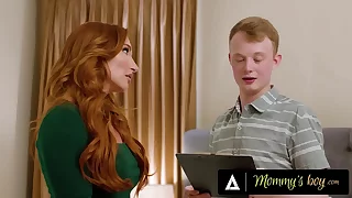 MOMMY'S BOY - Grumpy Stepson Gets Aroused To the fullest Elapsed time PAWG MILF Sophia Locke's Heavy Breasts